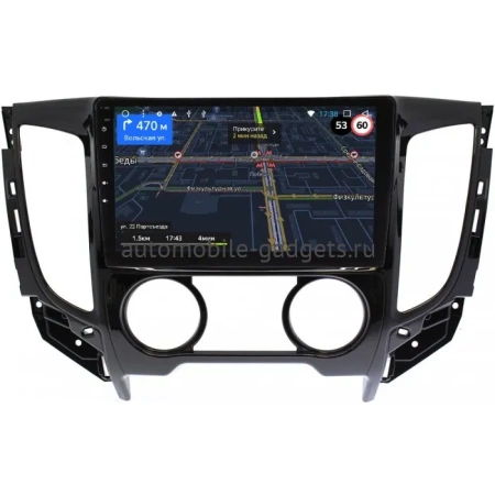 Mitsubishi L200 5 2015-2019 (авто без климат-контроля, глянцевая) OEM RK9-9339 на Android 10 (CarPlay, AHD, 1/32)