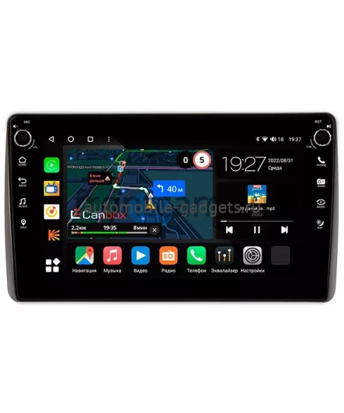 Штатная магнитола Canbox M-Line 7805-10-1440 для Toyota Highlander (U70) 2019-2024 на Android 10 (4G-SIM, 2/32, DSP, QLed) С крутилками