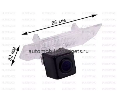 Штатная камера заднего вида Pleervox PLV-CAM-F02B для Ford Focus II ( Седан ), C-Max (2004-2011)