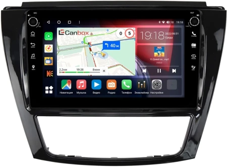 JAC S5 2013-2021 (глянец) Canbox M-Line 7801-9-1149 на Android 10 (4G-SIM, 2/32, DSP, IPS) С крутилками