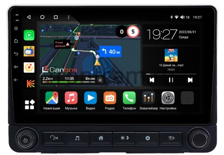 Штатная магнитола Honda HR-V 2, Vezel, XR-V 2014-2021 Canbox M-Line 4544-9-2141 на Android 10 (4G-SIM, 2/32, DSP, QLed)