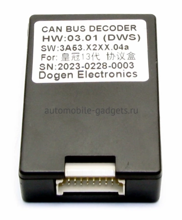 Toyota Crown (S200) 2008-2012 (Для авто c монитором и DVD) OEM RK10-5711 Android 10 (CarPlay, AHD, 1/32)