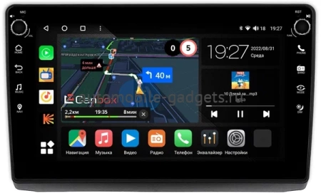 Renault Trafic 2 2006-2014 Canbox M-Line 7805-10-1422 на Android 10 (4G-SIM, 2/32, DSP, QLed) С крутилками