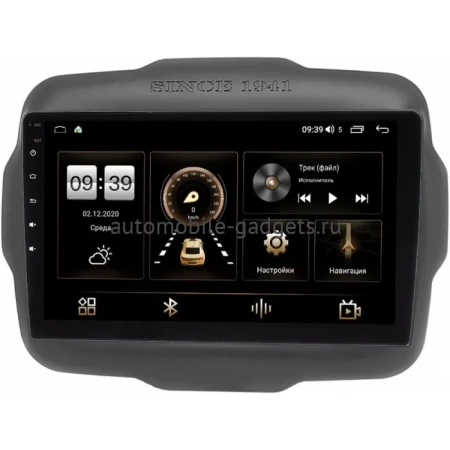 Штатная магнитола Canbox M-Line 5610-9-629 для Jeep Renegade 2014-2025 на Android 10 (4G-SIM, 2/32, DSP, QLed, Tesla)