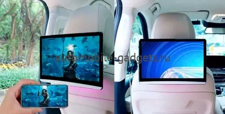 ERGO ER1050AN навесной монитор на подголовник на Android 10 ERGO ER1050AN навесной монитор на подголовник на Android 10