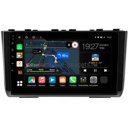 Hyundai Creta 2 2021-2024 (черная, глянцевая) Canbox M-Line 4543-10-2524 на Android 10 (4G-SIM, 2/32, DSP, QLed)