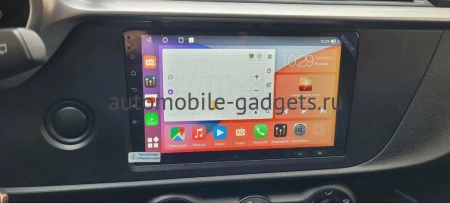 Kia Rio 4, Rio X 2020-2024 (матовая текстурная) Canbox L-Line 4169-9602 на Android 10 (4G-SIM, 2/32, TS18, DSP, QLed)