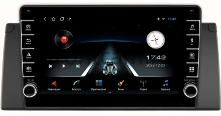 Штатная магнитола BMW 5 (E39), X5 (E53), 7 (E38) 1995-2004 Canbox BGT9-9295 2/32 Android 10 (IPS, DSP, CarPlay)