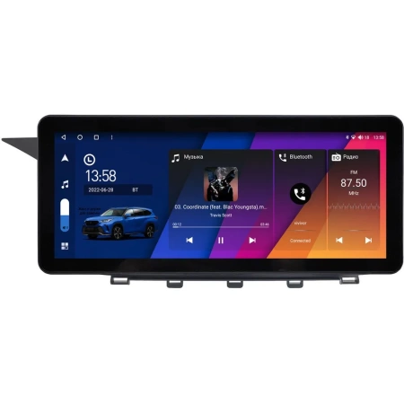 Штатная магнитола Mercedes-Benz GLK (x204) 2012-2015 12.3 дюйма Canbox GT1231-0064 на Android 10 (CarPlay, 2/32, DSP, QLed) Audi Style