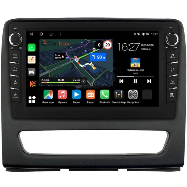 МАЗ 281, 3650 2019-2024 Canbox M-Line 7831-9-0380 Android 10 (4G-SIM, 2/32, DSP, IPS) С крутилками