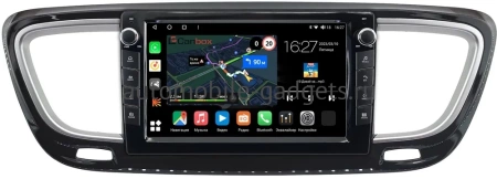Chrysler Grand Voyager 6 2019-2024 (глянцевая) Canbox M-Line 7821-9-2210 на Android 10 (4G-SIM, 2/32, DSP, IPS) С крутилками