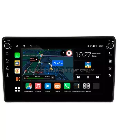 Ford Fiesta (Mk7) 2017-2024 Canbox M-Line 7805-10-2525 на Android 10 (4G-SIM, 2/32, DSP, QLed) С крутилками