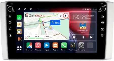 Штатная магнитола Canbox M-Line 7805-10-1212 для Foton Tunland 2011-2018 на Android 10 (4G-SIM, 2/32, DSP, QLed) С крутилками