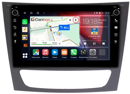 Mercedes-Benz E (w211), CLS (c219) 2004-2010 Canbox H-Line 7802-9-451 на Android 10 (4G-SIM, 4/32, DSP, IPS) С крутилками