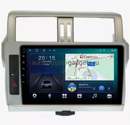 Toyota Land Cruiser Prado 150 2013-2017 (Тип 1) Canbox L-Line 4170-1057 на Android 10 (4G-SIM, 2/32, TS18, DSP, QLed)
