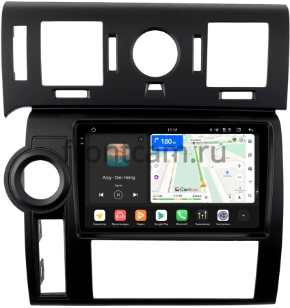 Hummer H2 2007-2009 (черная) Canbox PRO-Line 2K 4250-9-1396 на Android 13 (4G-SIM, 6/128, DSP, QLed)