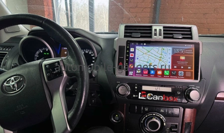 Штатная магнитола Toyota Land Cruiser Prado 150 2013-2017 (Тип 1) Canbox Logic-i3 5738-1057 на Android 11 (4G-SIM, 6/128, DSP, 360, QLed)