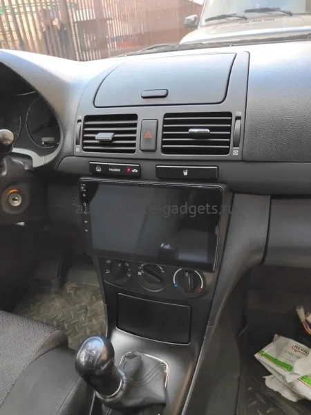 Штатная магнитола Canbox EVO 2K 5833-9373 для Toyota Avensis 2 2003-2009 черная на Android 14 (4G-SIM, 16/512, DSP, QLed, AI, 360)