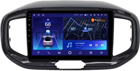 Штатное головное устройство Kia KX1 2018-2024 (глянцевая) Teyes CC2 PLUS 4/32 10 дюймов RM-10-1460 на Android 10 (4G-SIM, DSP, QLed)