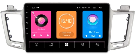 Штатная магнитола Toyota RAV4 4 (XA40) 2012-2019 OEM RK10-1060 (для авто без камеры) на Android 10 (CarPlay, AHD, 1/32)