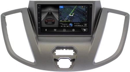 Магнитола в штатное место 2 din Ford Transit 2014-2022 Canbox H-Line 4617-RP-FR067-163 на Android 10 (4G-SIM, 4/64, DSP) (173х98)