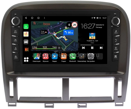 Штатная магнитола Lexus LS 430 2000-2006 (для авто с монитором) (9 дюймов) Canbox M-Line 7831-9261 Android 10 (4G-SIM, 2/32, DSP, IPS) С крутилками