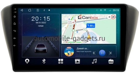 Skoda Fabia 3 2014-2018 (черная) Canbox L-Line 4167-9-571 на Android 10 (4G-SIM, 3/32, TS18, DSP, QLed)
