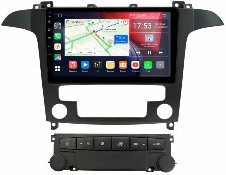 Штатная магнитола Ford S-Max, Galaxy 2 2006-2015 (для авто с NAVI) Canbox RS9-5493 1.5/32 Android 10 (IPS, DSP, CarPlay)