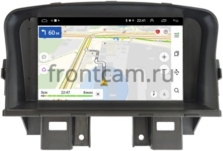 Магнитола в штатное место 2 din Chevrolet Cruze 2008-2012 (взамен верхнего экрана) Canbox 1.5/32 на Android 10 (RS7-RP-098-472) (IPS, DSP, CarPlay)