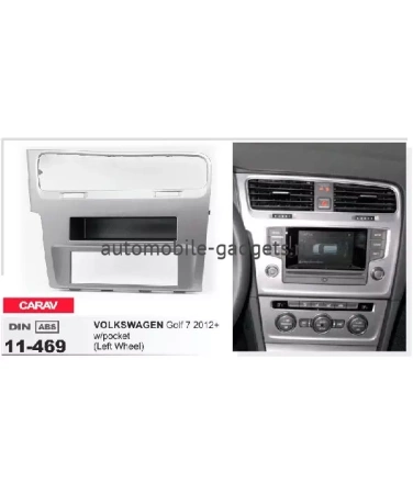 Переходная рамка CARAV 11-469 VOLKSWAGEN Golf 7 2012+ / только для а/м с рулем слева