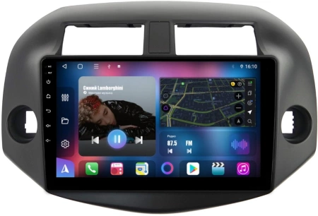 FarCar S500 TM018M штатная магнитола для Toyota RAV 4 (2006-2012) на Android 14 c 2Gb, DSP, 4G