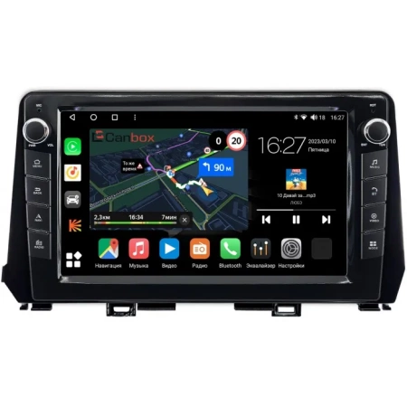 Штатная магнитола Canbox M-Line 7821-9-813 для Kia Picanto 3 2021-2024 на Android 10 (4G-SIM, 2/32, DSP, IPS) С крутилками