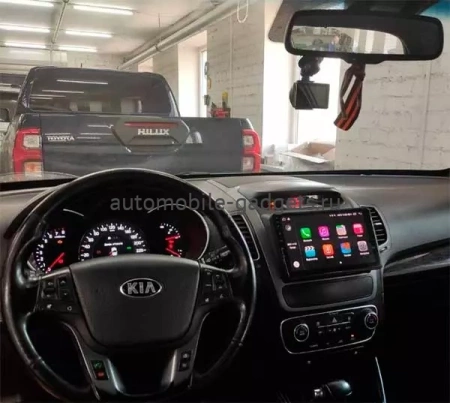 FarCar SD855-8/128-1218/224M штатная магнитола для Kia Sorento 2012+ (макс. комплектации Premium и Prestige) на Android 14 c 8Gb, DSP, 4G