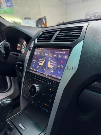 Штатная магнитола Ford Explorer 5 2010-2019 (для любой комплектации) Canbox EVO 2K 5819-10-1364 на Android 14 (4G-SIM, 8/256, DSP, QLed, AI, 360)