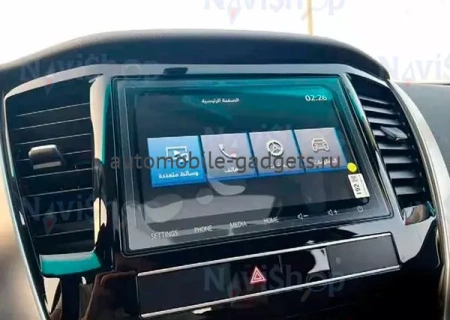 Русификация штатной магнитолы Mitsubishi Pajero Sport, Montero Sport, Outlander, ASX, L200, Xpander 2019+