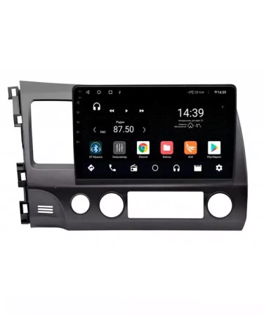 NaviPilot DROID10M 10" штатная магнитола для Honda Civic (VIII) 4D 2005-2011 седан на Android 10 с 4Gb, DSP, 4G