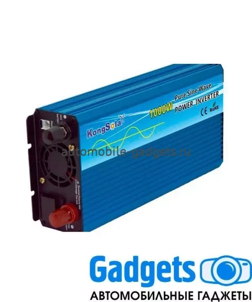 Преобразователь напряжения KongSolar KS12/1000 (12В, реальный синус)