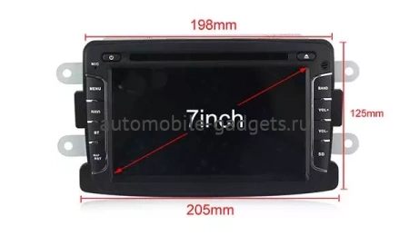 Carmedia MKD-R701-P30 штатная магнитола для Renault Duster, Dokker, Logan, Sandero, Kaptur на Android 10 с 2Gb, DSP Carmedia MKD-R701-P30 штатная магнитола для Renault Duster, Dokker, Logan, Sandero, Kaptur на Android 10 с 2Gb, DSP