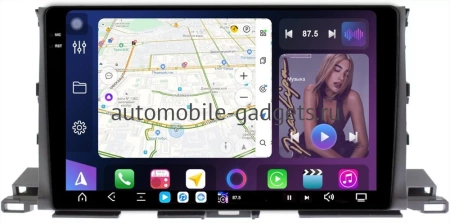 FarCar S500 2K XXL467M штатная магнитола для Toyota Highlander XU50 (2013-2020) на Android 14 c 8Gb, DSP, 4G