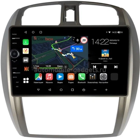 Штатная магнитола Mazda Familia (Y11) 1999-2008 (для авто с климат-контролем) Canbox M-Line 7841-9-046 на Android 10 (4G-SIM, 4/64, DSP, QLed)