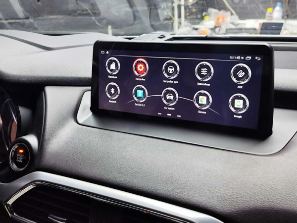 Carmedia HP-M1204 монитор для Mazda CX-9 2016+ на Android 12 с 8GB, DSP, 4G