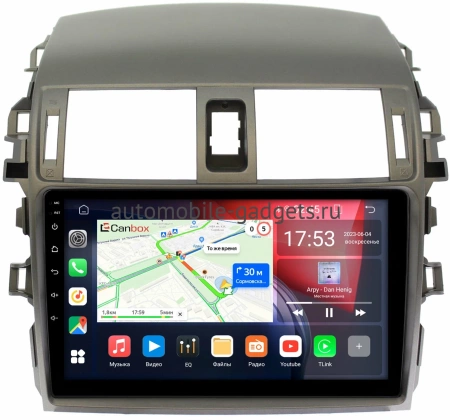 Штатная магнитола Canbox GT9-9061 для Toyota Corolla (E150) 2006-2013 2/32 Android 10 (IPS, DSP, CarPlay)
