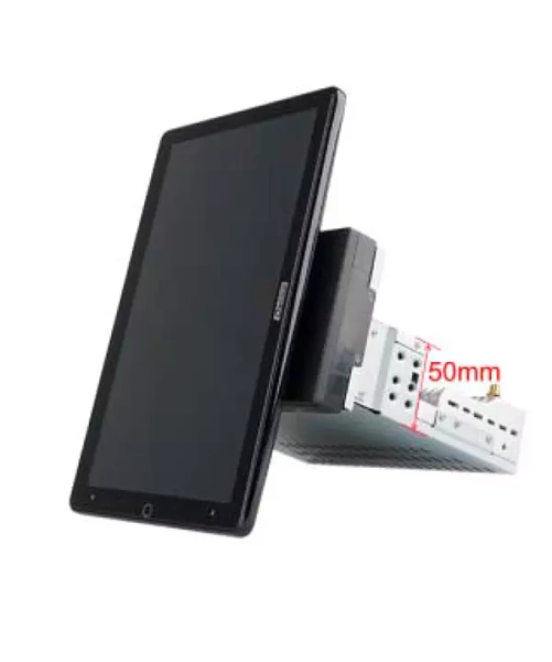 Carmedia OL-1035-P 1DIN универсальная магнитола ("Тесла-Стиль", поворотный экран) на Android 10, 4/64GB, DSP, 4G