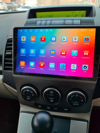 Штатная магнитола Mazda 5 (CR), Premacy 2 (CR) 2005-2010 Canbox EVO 2K 5815-9147 на Android 14 (4G-SIM, 6/128, DSP, QLed, AI, 360)