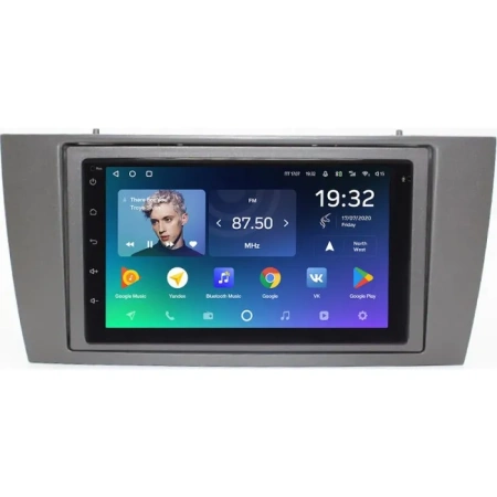 Магнитола в штатное место 2 din Jaguar X-Type, S-Type 1998-2008 (серая) Teyes SPRO PLUS 4/64 7 дюймов RP-11-689-292 на Android 10 (4G-SIM, DSP)