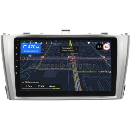 Toyota Avensis 3 2008-2015 (серебро) OEM RK9-3018 на Android 10 (CarPlay, AHD, 1/32)