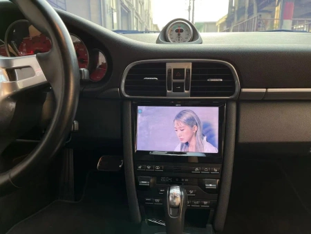 Магнитола в штатное место Porsche Cayman (987), 911 (997), Boxster (987) 2004-2012 Carmedia SL-P8001 на Android 10 (4G-SIM, 8/128, DSP)