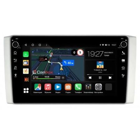Штатная магнитола Canbox M-Line 7825-10-1212 для Foton Tunland 2011-2018 на Android 10 (4G-SIM, 2/32, DSP, QLed) С крутилками