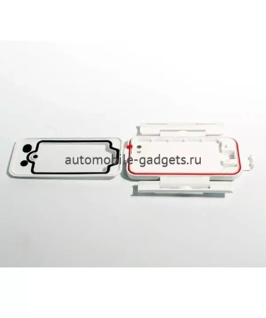 Водонепроницаемый чехол/ держатель для iPhone 5/5S на велосипед и мотоцикл DRC5IPHONE (белый)
