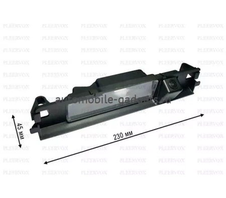 Pleervox PLV-CAM-TYR камера заднего вида для Toyota Yaris 2000+, Echo 1999-2005